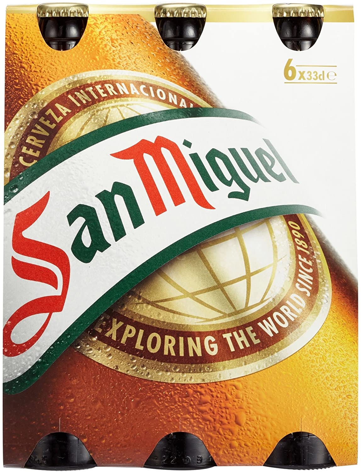 San Miguel Especial 0,33l- Das beliebte Lager aus Spanien mit 5,4%Vol.