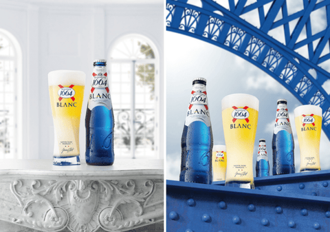 Kronenbourg 1664 Blanc - Das Weißbier mit Citrus aus Frankreich mit 5% Vol.