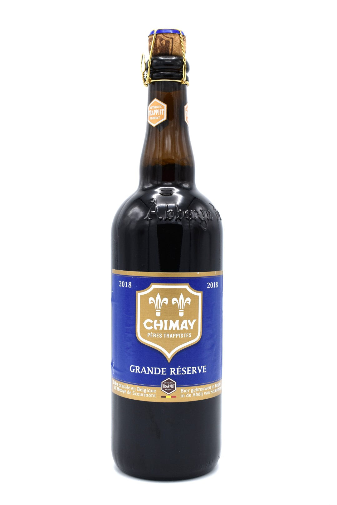Chimay Grande Reserve Bleue 0,75l und 0,33l - das beliebteste Ale von Chimay mit mit 9% Vol.