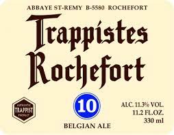 Trappist Rochefort Nr.10  0,33l- Trappistenbier aus Belgien 11,3% Vol.