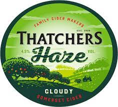 Thatchers Haze 0,5l- Cloudy Somerset Cider  mit 4,5% Vol.