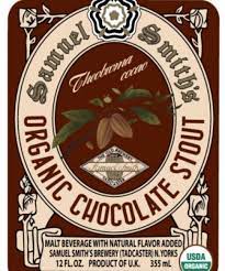 Samuel Smith Mix Schokolade trifft Erdbeere - 3 x Samuel Smith Organic Chocolat Stout Bier + 3 x Samuel Smith Organic Strawberry- Bio Bier aus Großbritannien