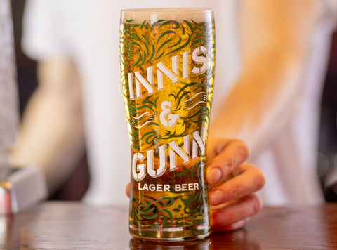 Innis & Gun Lager Beer 0,33l - Bier aus Schottland mit 4,6% Vol.