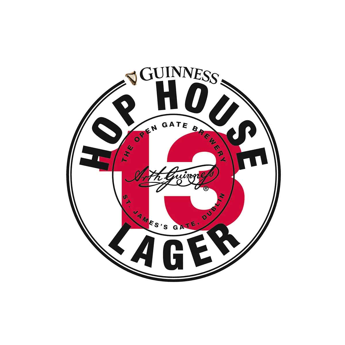 Guinness Hop House 13 0,33l - Hoppy Lager mit 5% Vol.