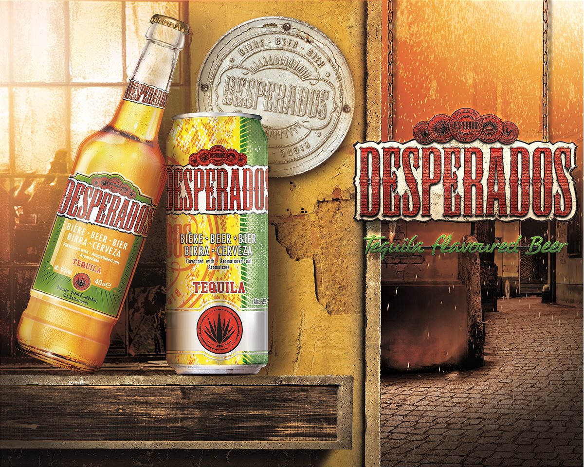 Desperados Tequila Bier 0,5l - Das Original in der Dose mit 6% Vol.