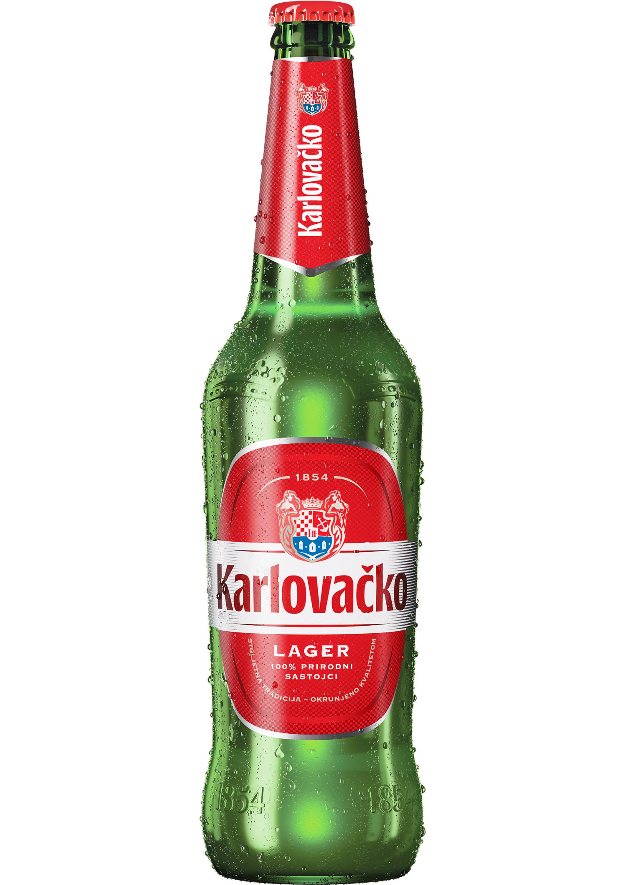 Karlovacko kroatisches Bier mit 5,4% Vol. - Brauerei "Karlovacka Pivovara" 0,33l