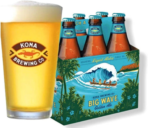 Kona Big Wave 0,35l - Golden Ale aus Hawaii mit 4,4% Vol.