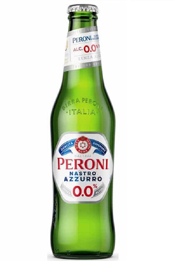 Peroni Nastro Azzuro 0,00% Vol - Italiens beliebtes Lager Bier