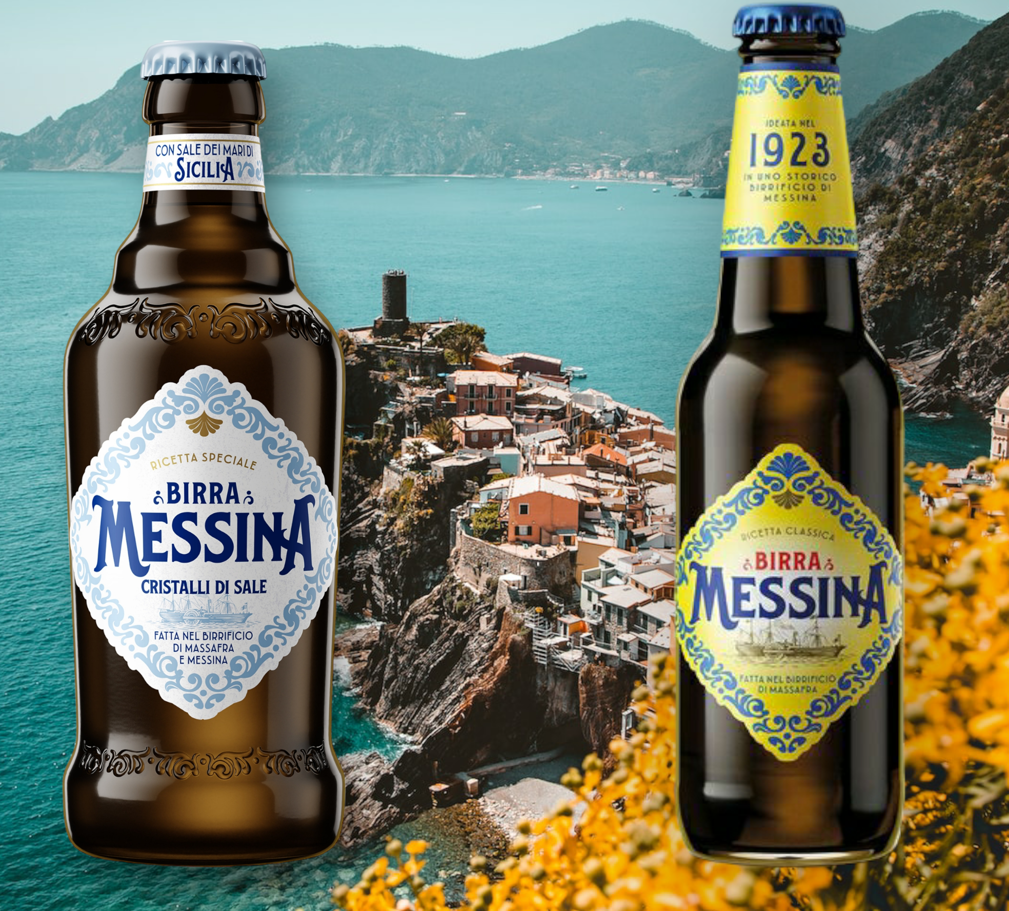Italienisches Bier im Mix - Messina Cristalli di Sale und Birra Messina Classic