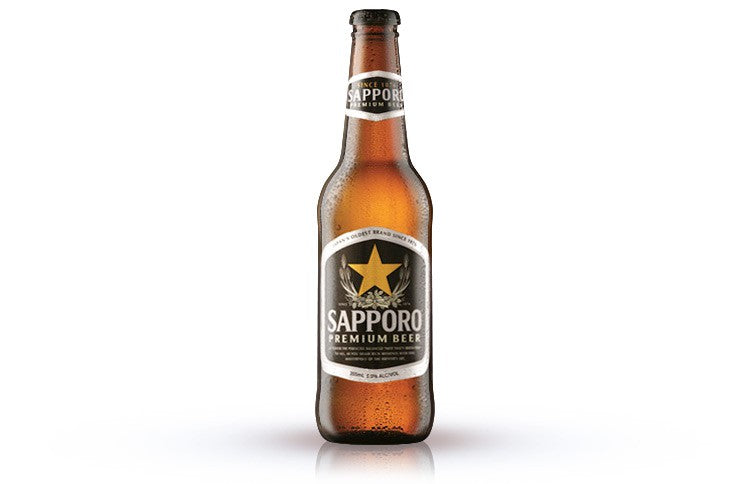 Sapporo 0,33l - Premium Bier aus Japan mit 4,7% Alc.