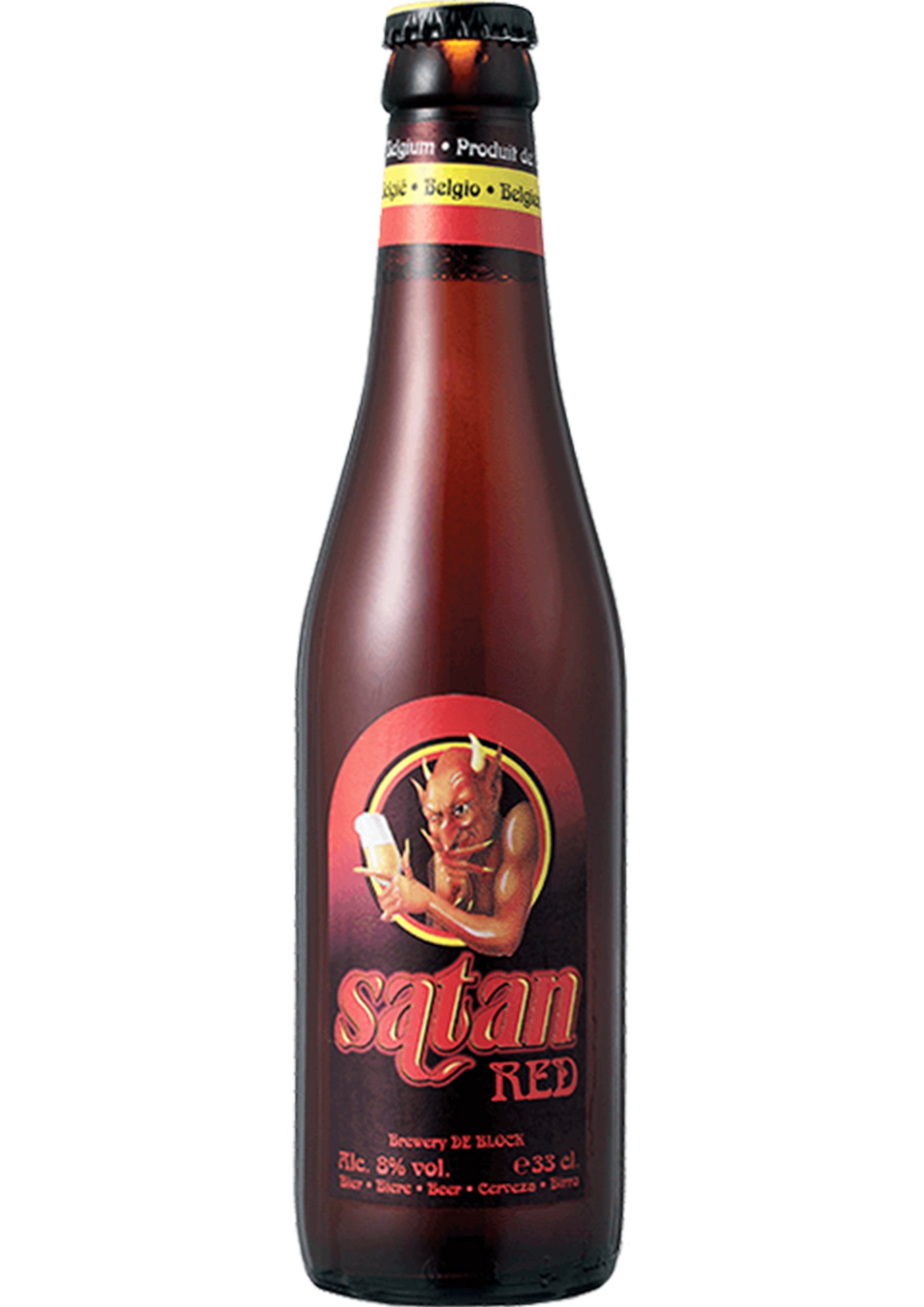 Satan Red 0,33l-  Original Belgisches Starkbier mit 8% Vol.