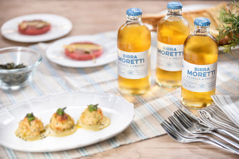Birra Moretti Mix - Birra Moretti L'Autentica Lager Bier 0,33l & Birra Moretti Filtrata A Freddo Pale Ale - Italien