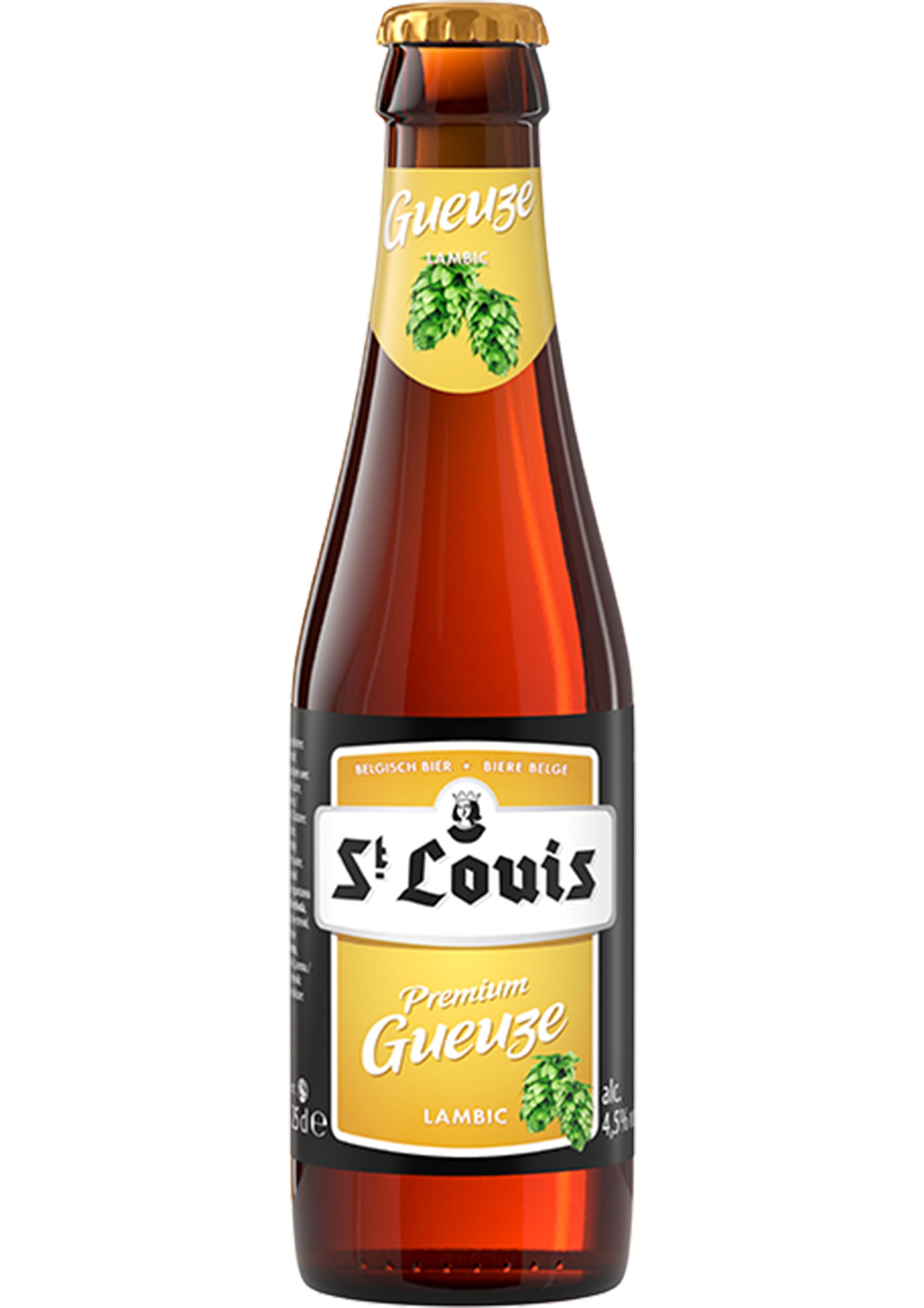 St. Louis Premium Gueuze 0,25l  - belgisches Rohweizenbier mit 4,5% Vol.