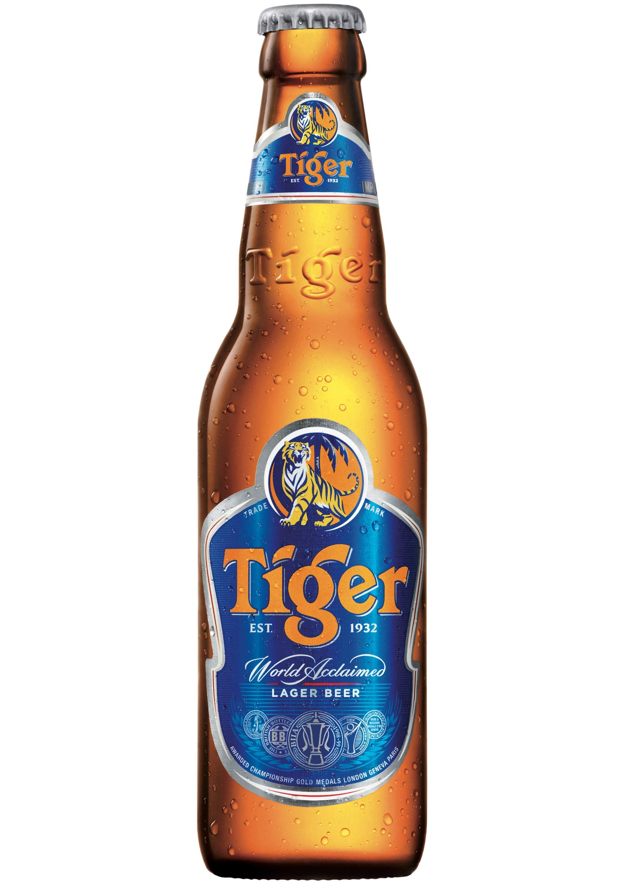 Tiger Beer Asien 0,33l- Das beliebte Bier aus Singapur mit 5,0% Alc.