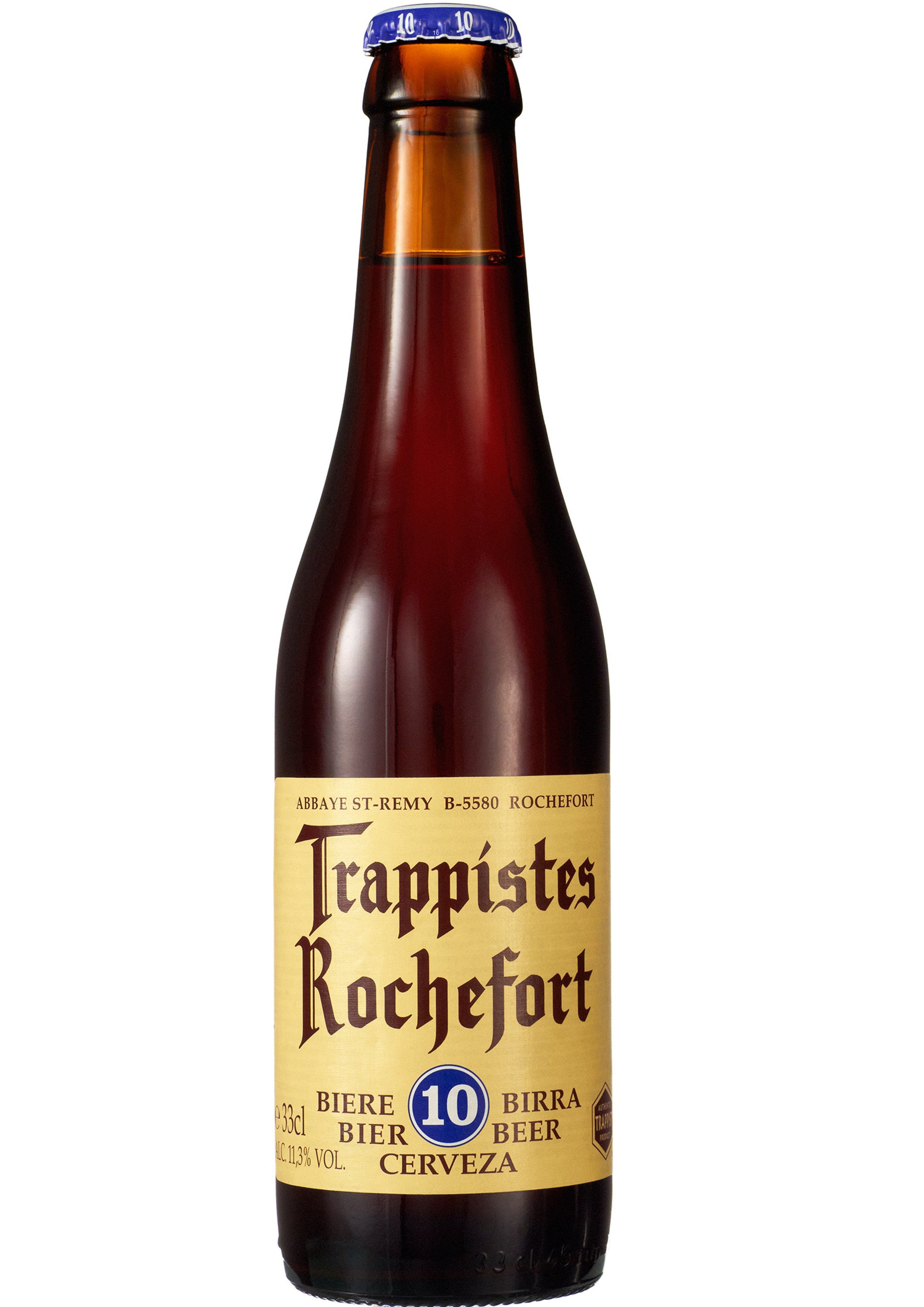 Trappist Rochefort Nr.10  0,33l- Trappistenbier aus Belgien 11,3% Vol.