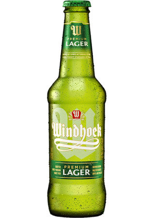 Windhoek Lager Bier 0,33l- Das afrikanisches Sommerbier aus Namibia mit 4% Vol.
