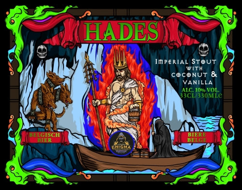 Enigma Hades 0,33l – Imperial Stout with Coconut & Vanilla 10% Vol.