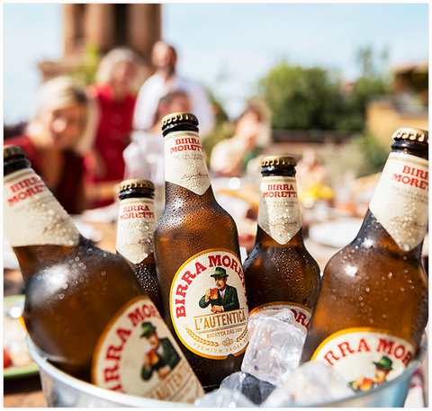 Birra Moretti Mix - Birra Moretti L'Autentica Lager Bier 0,33l & Birra Moretti Filtrata A Freddo Pale Ale - Italien