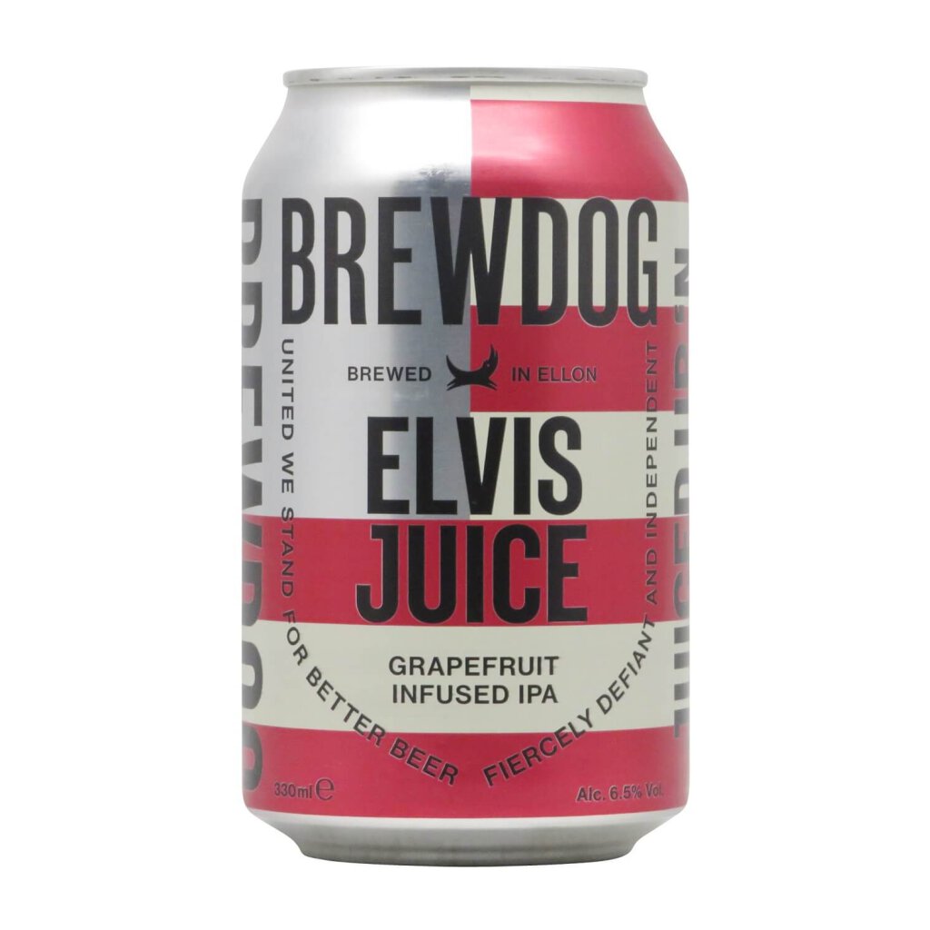 Brewdog Elvis Juice Grapefruit Infused IPA 0,33l mit 6,5% Vol.