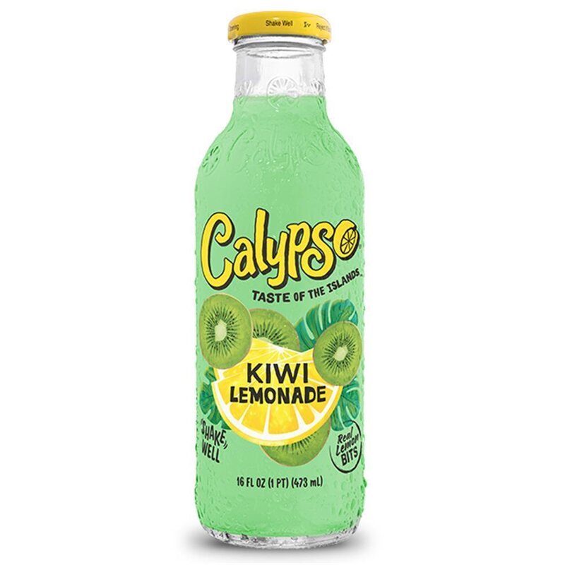 Calypso Lemonade 0,473l - Amerikanische Limonade mit Kiwi