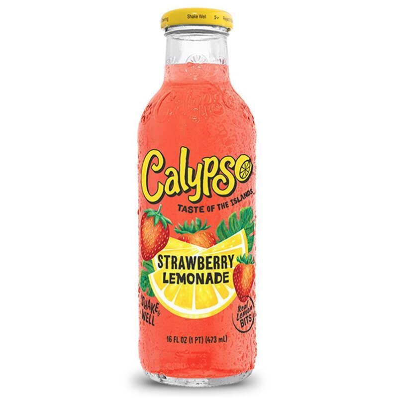 Calypso Lemonade Strawberry - Amerikanische Limonade mit Erdbeere