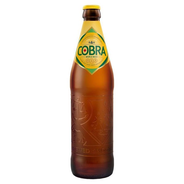 Cobra Bier 0,33l - das leichte Lager aus Indien mit 4,8% Alc.