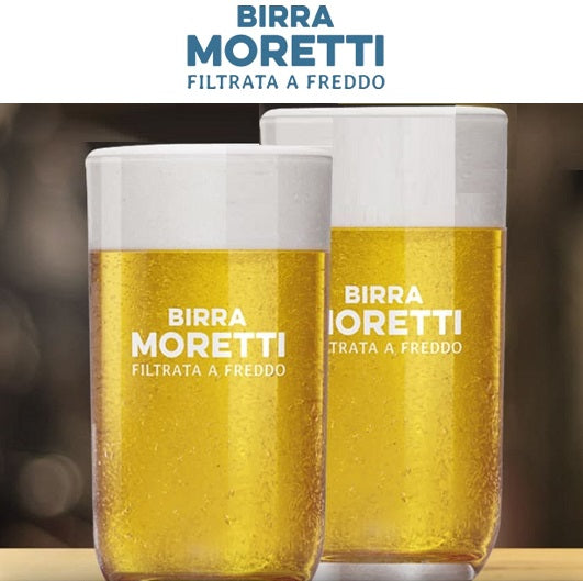 Birra Moretti Mix - Birra Moretti L'Autentica Lager Bier 0,33l & Birra Moretti Filtrata A Freddo Pale Ale - Italien