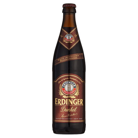 ERDINGER Dunkel 0,5 l dunkles Weißbier mit 5,3 Prozent Vol.