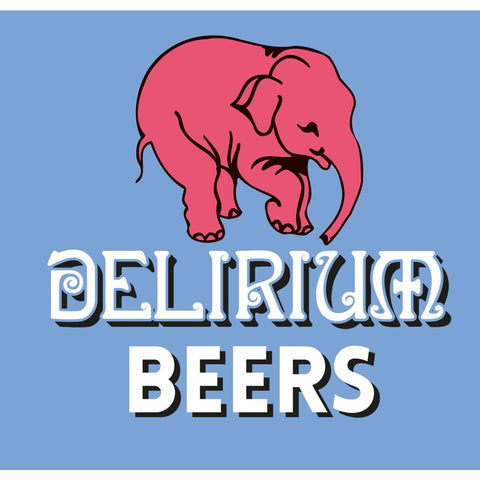 Delirium Stark- und Fruchtbier im Mix + Original Glas - Je 1 x Red - Argentum- Nocturnum- Tremens 0,3l -