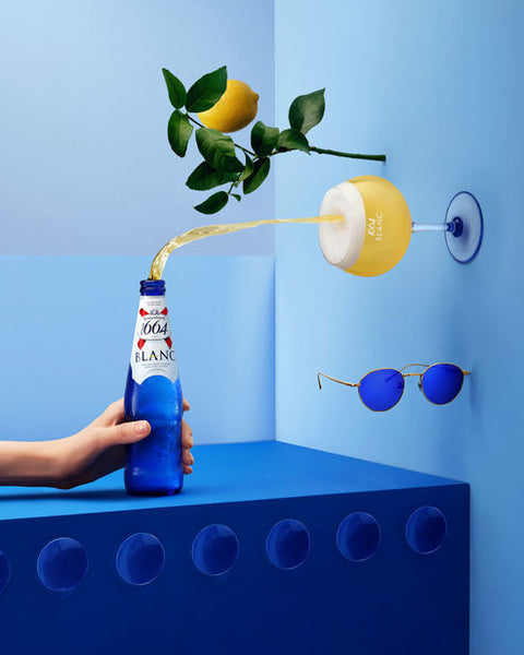 Kronenbourg 1664 Blanc - Das Weißbier mit Citrus aus Frankreich mit 5% Vol.