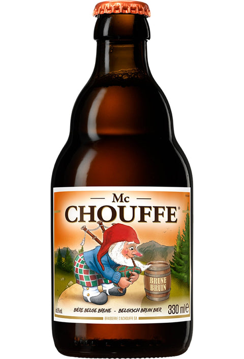 Mc Chouffe belgisches Scotch Ale mit 8,0 % Vol. in der 0,33-l-Glasflasche