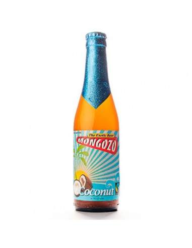 Mongozo Coconut 0,33l - Belgisches Kokosbier mit 3,5% Vol - Fairtrade