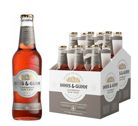 Innis & Gun Caribbean Rum Cask 0,33l - Rotbier aus Schottland mit 6,8% Vol.
