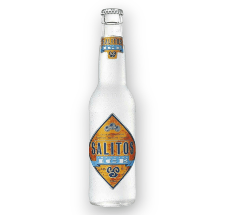 Salitos ICE mit 5,2 % Vol. und fruchtigem Limonengeschmack in der 0,33-l-Glasflasche