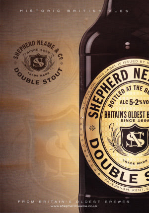 Sheperds Neame Double Stout 0,5l- Stout mit 5,2% Vol.