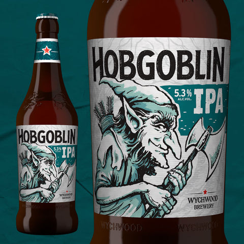 Wychwood Hobgoblin IPA 0,5l- Wychwoods Brewery IPA mit 5,0% Vol.